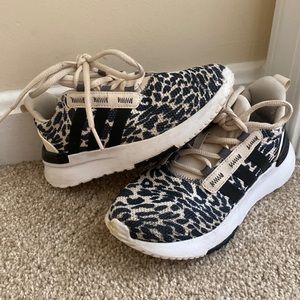 Leopard Print Adidas Shoes
